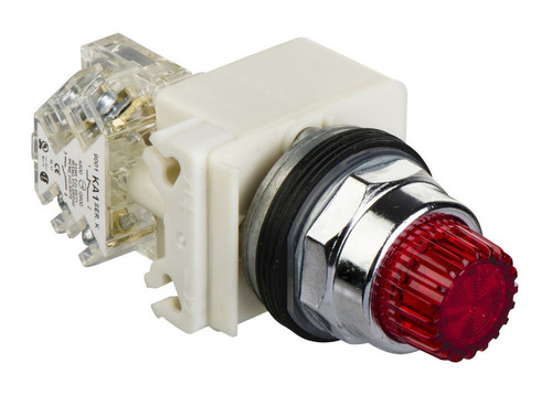 Кнопка Schneider Electric Harmony 30 мм, 230В, IP66, Красный