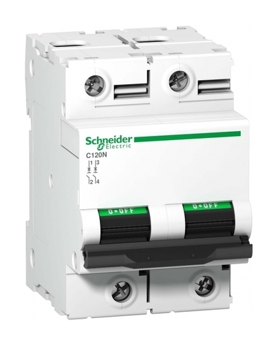 Автоматический выключатель Schneider Electric Acti9 2P 125А (C) 10кА