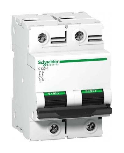 Автоматический выключатель Schneider Electric Acti9 2P 100А (C) 15кА