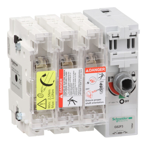 Рубильник с предохранителем Schneider Electric TeSys GS 50А 3P, 14X51