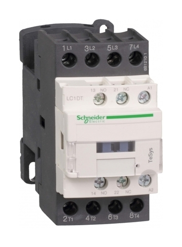 Контактор Schneider Electric TeSys LC1D 4P 20А 440/24В DC 9кВт