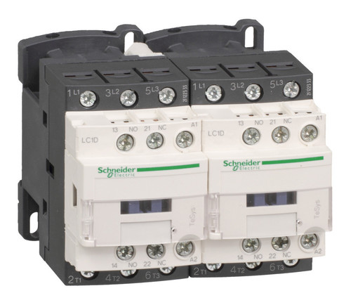 Реверсивный контактор Schneider Electric TeSys LC2D 3P 9А 400/690В AC/DC