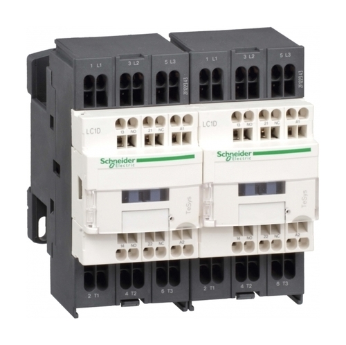 Реверсивный контактор Schneider Electric TeSys LC2D 3P 18А 400/380В AC 7.5кВт