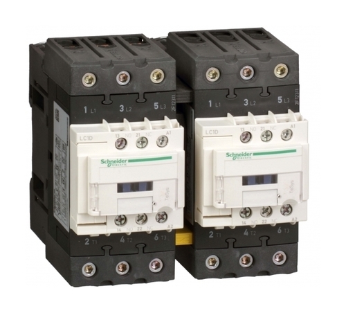 Реверсивный контактор Schneider Electric TeSys LC2D EVERLINK 3P 50А 440/415В AC 22кВт