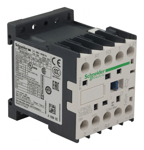 Контактор Schneider Electric Tesys LP1K 4P 20А 400/24В DC 4кВт