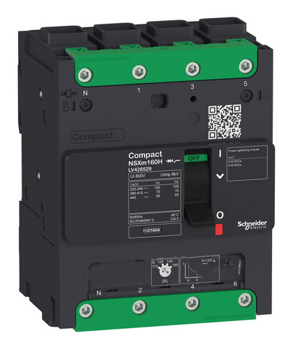 Силовой автомат Schneider Electric Compact NSXm, 36кА, 4P, 32А