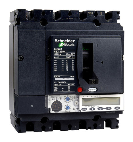 Силовой автомат Schneider Electric Compact NSX 250, Micrologic 5.2 A, 25кА, 4P, 250А