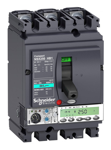 Силовой автомат Schneider Electric Compact NSX, 85кА, 3P, 25А