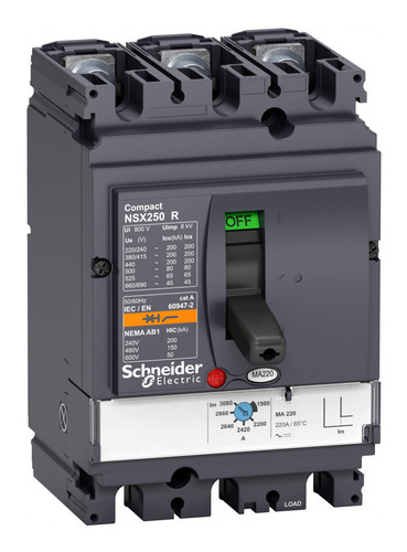 Силовой автомат Schneider Electric Compact NSX, 200кА, 3P, 150А