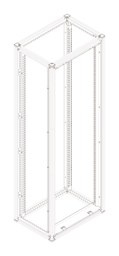 Шкаф напольный Schneider Electric Spacial SFP, 700x2000x500мм, IP55, сталь, NSYSFP20750T