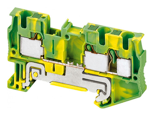 Клемма заземляющая Schneider Electric 0,08.4 мм², желто-зеленый, NSYTRP43PE