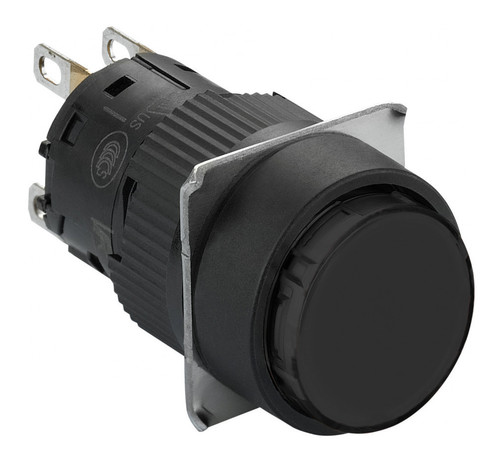 Кнопка Schneider Electric Harmony 16 мм, IP65, Черный, XB6EAA21P