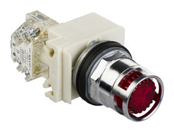 Кнопка Harmony 30 мм, 24В, IP66, Красный