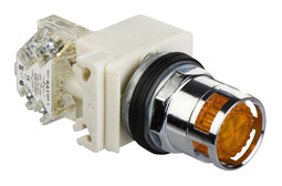 Кнопка Harmony 30 мм, 230В, IP66, Оранжевый