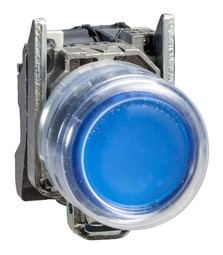 Кнопка Harmony 22 мм, 24В, IP65, Синий