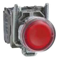 Кнопка Harmony 22 мм, 120В, IP66, Красный